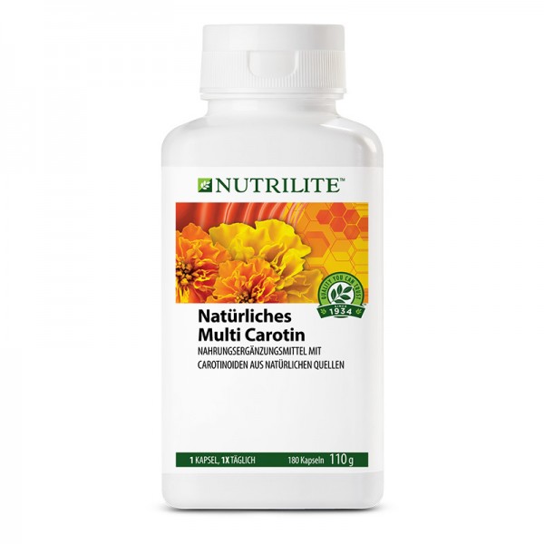 Natürliches Multi Carotin NUTRILITE™ - 180 Kapseln / 110 g - Amway