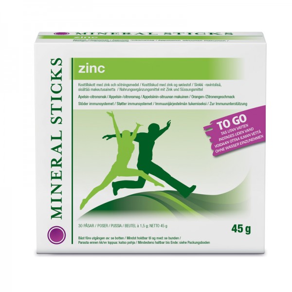 Mineralsticks Zink - 1 Packung m. 30 Beutel à 1,5 g - Amway